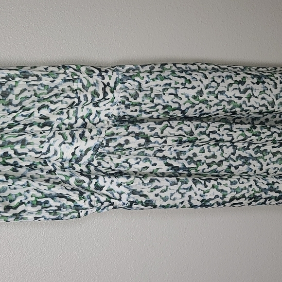 See U Soon Green and Blue Patterned Maxi Dress NWT - Picture 9 of 11